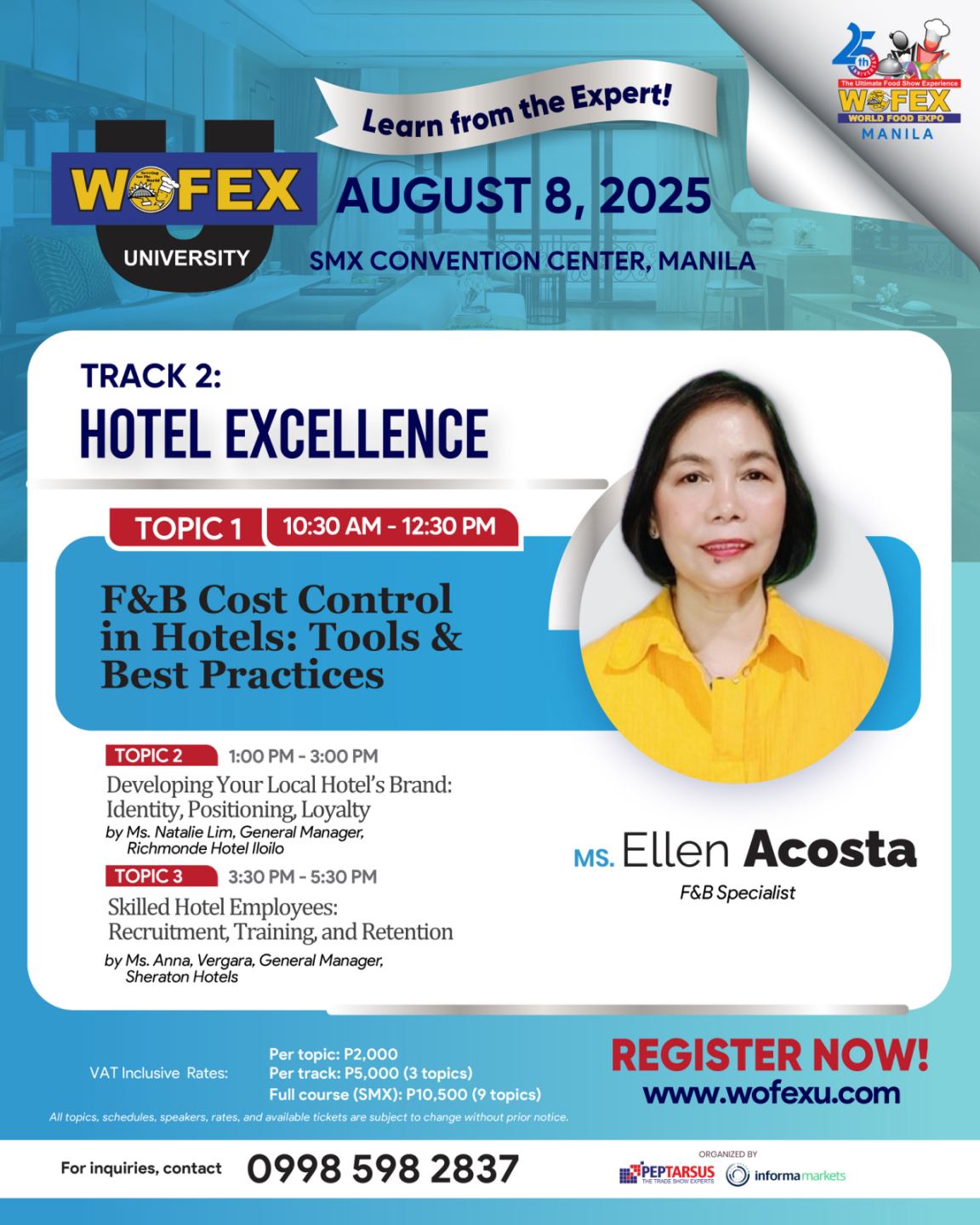 WOFEX University Seminars (SMX Convention Center)