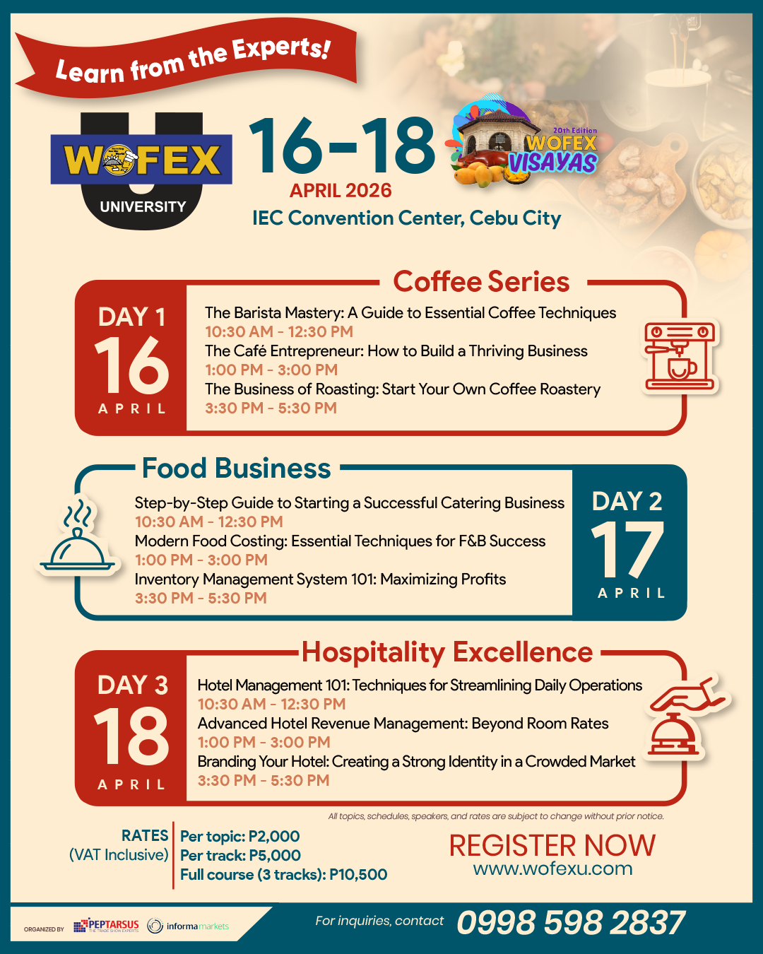 WOFEX University Seminars in WOFEX Cebu 2026