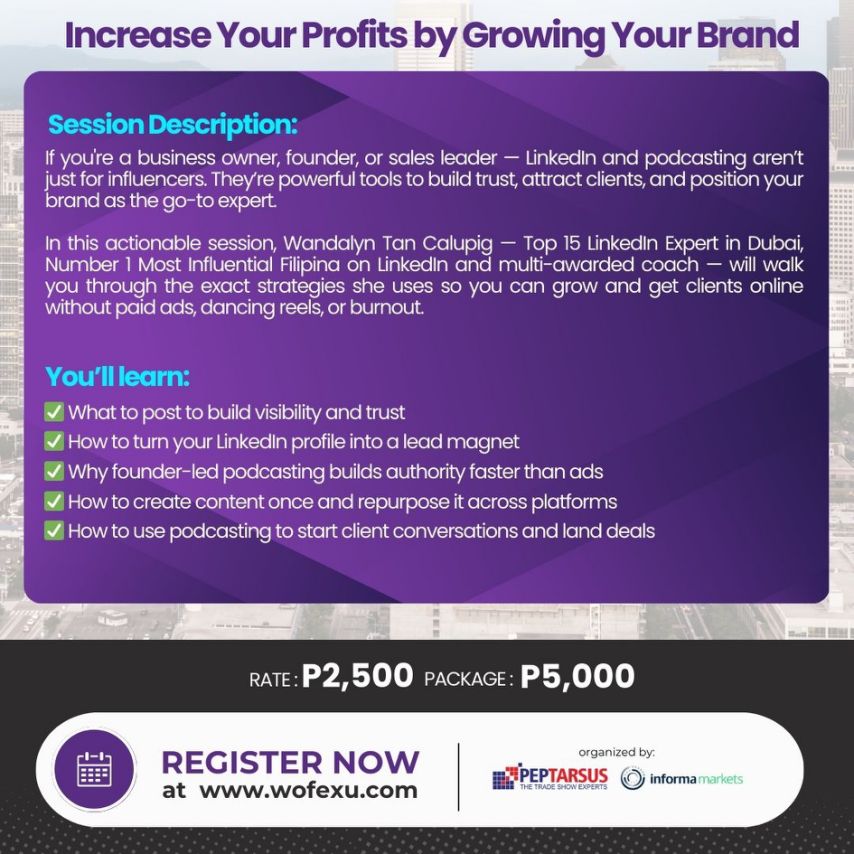 50% OFF!!! How to Use LinkedIn And Podcasting & How to Rewire Your Mind Seminars