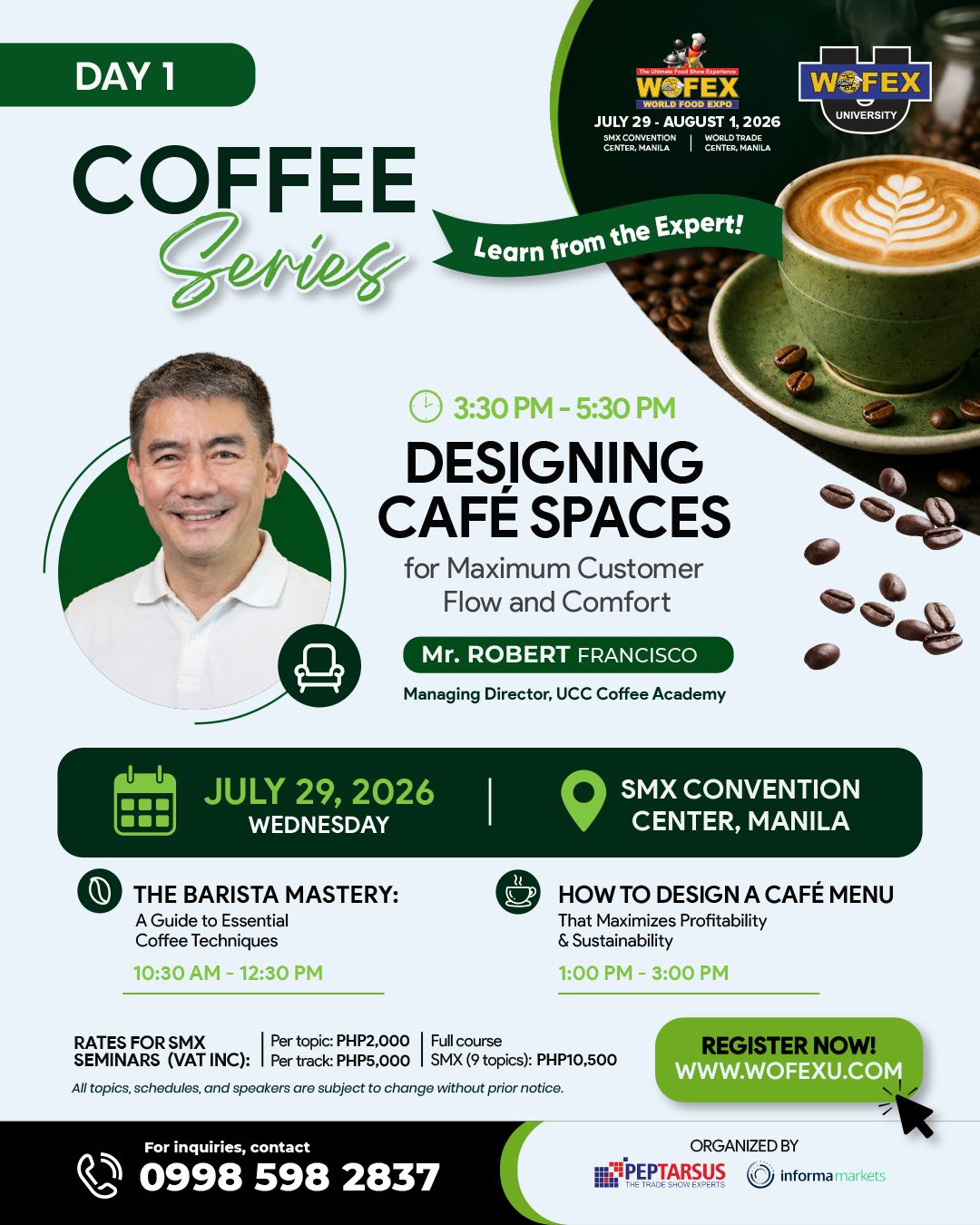 WOFEX University Seminars in WOFEX Manila (SMX)