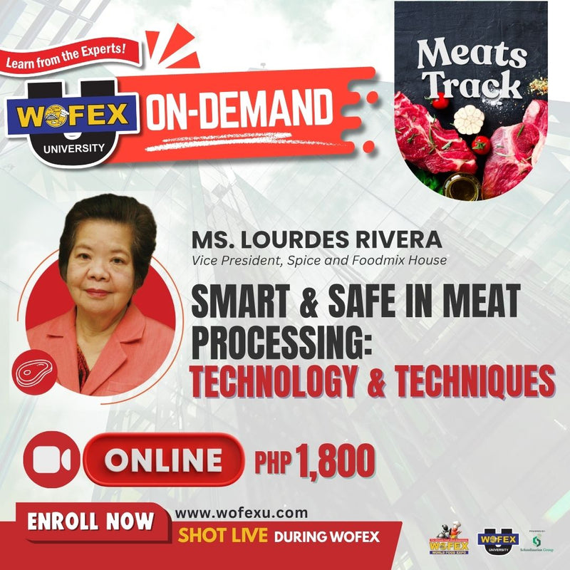Smart & Safe in Meat Processing: Technology & Techniques(On-demand)