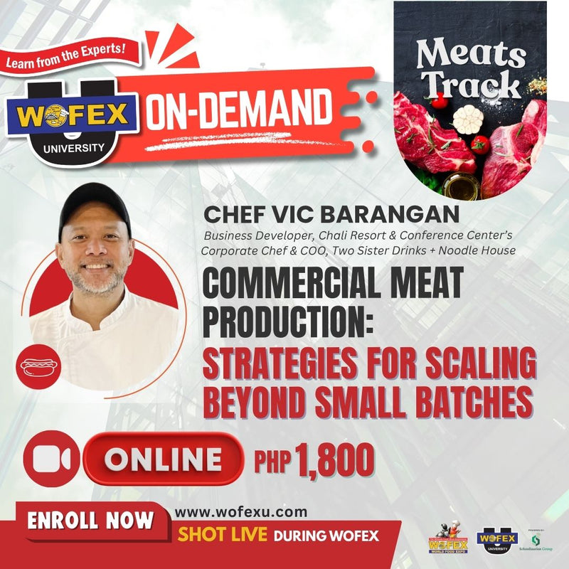 Commercial Meat Production: Strategies for Scaling Beyond Small Batches(On-demand)