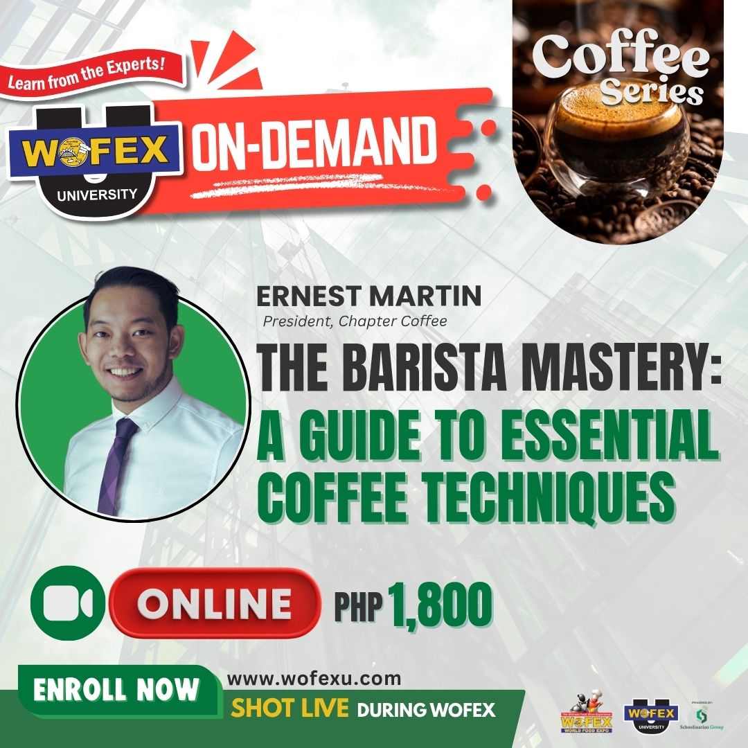 The Barista Mastery: A Guide to Essential Coffee Techniques(On-demand)