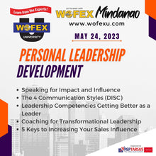 Load image into Gallery viewer, Personal Leadership Development &amp; Social Media Marketing in Davao 2023
