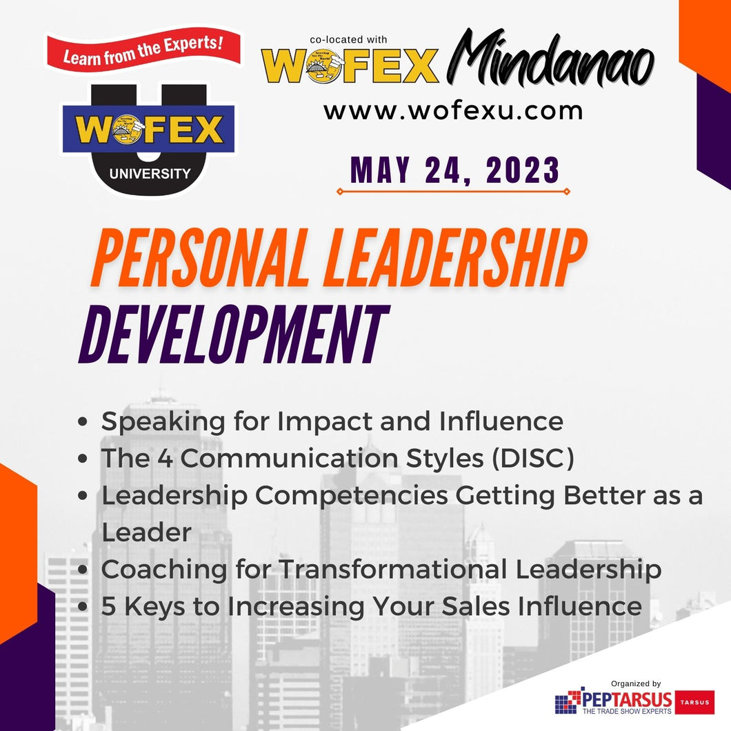 Personal Leadership Development & Social Media Marketing in Davao 2023