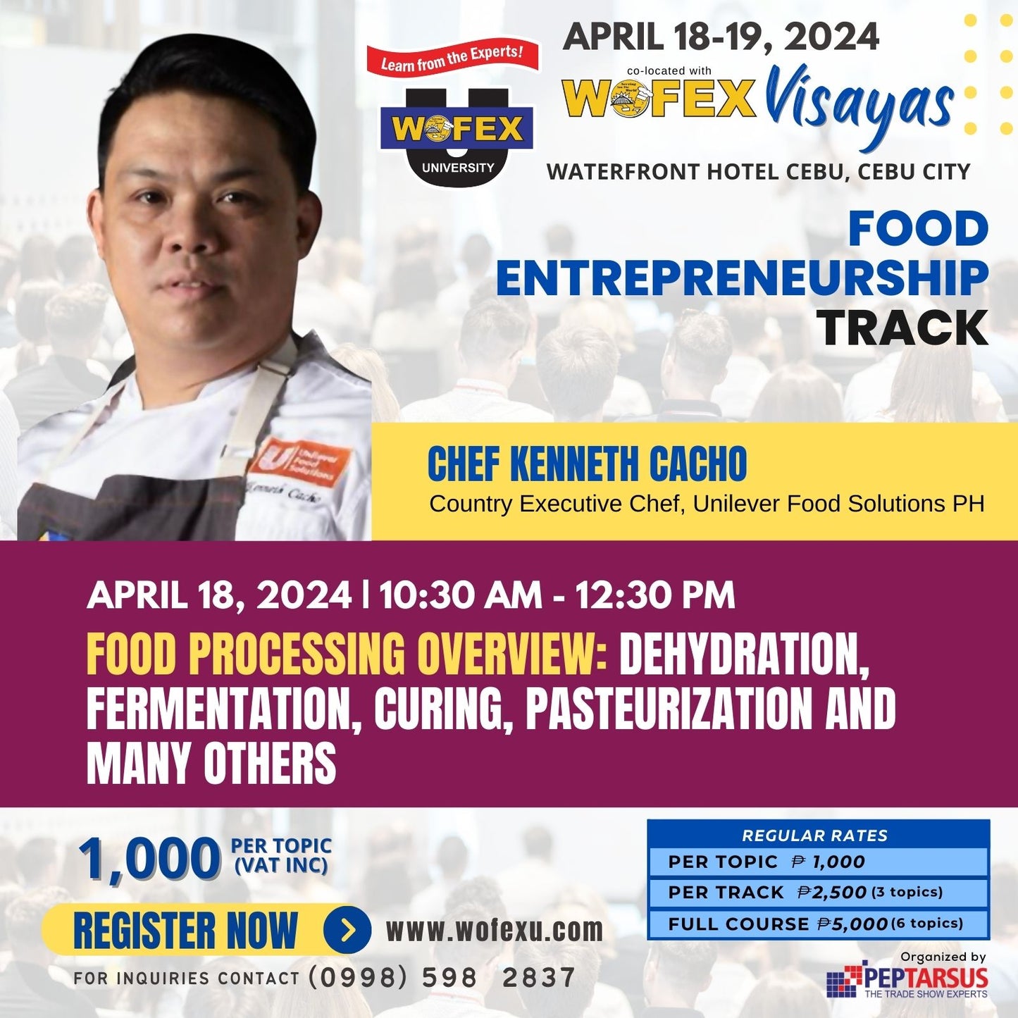 Food Business and Food Entrepreneurship Tracks in Cebu (2024)