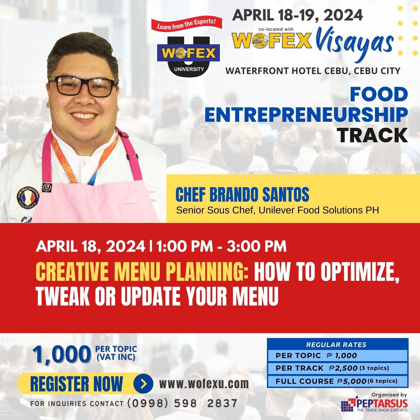 Food Business and Food Entrepreneurship Tracks in Bicol (2024)