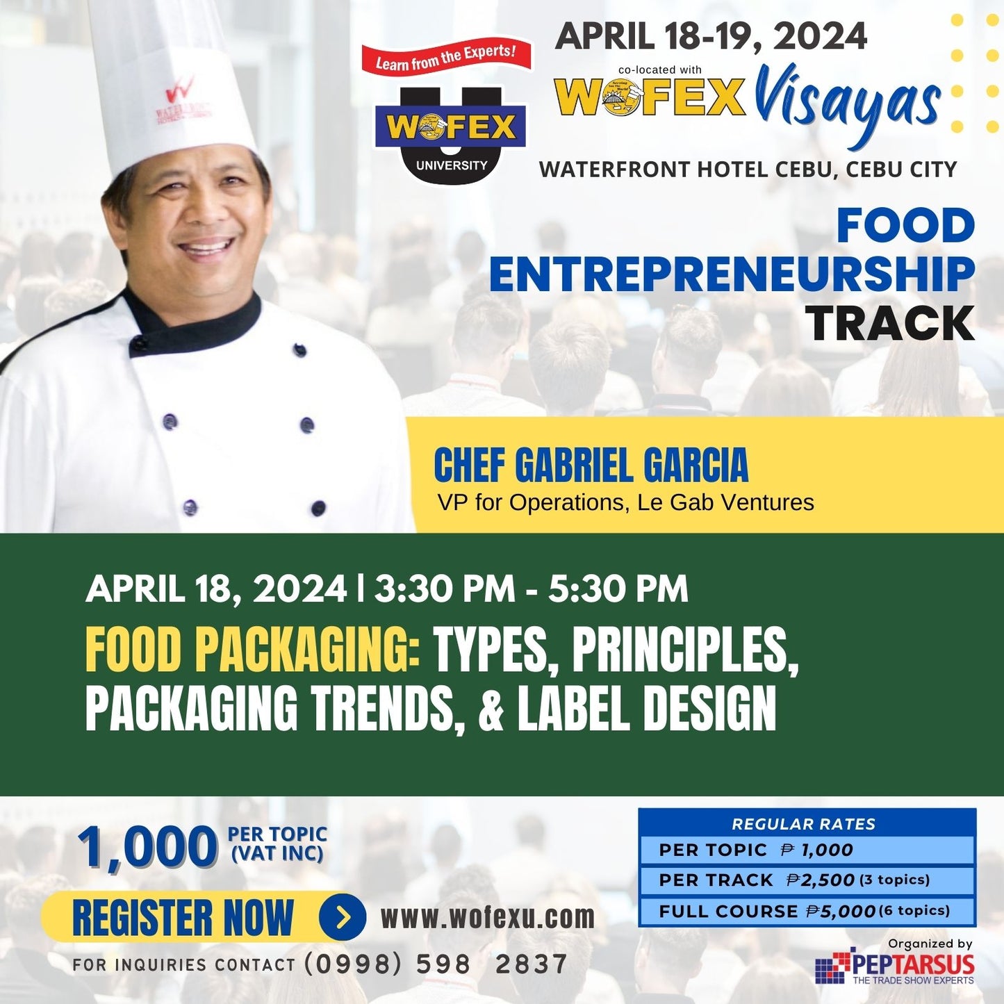 Food Business and Food Entrepreneurship Tracks in Cebu (2024)