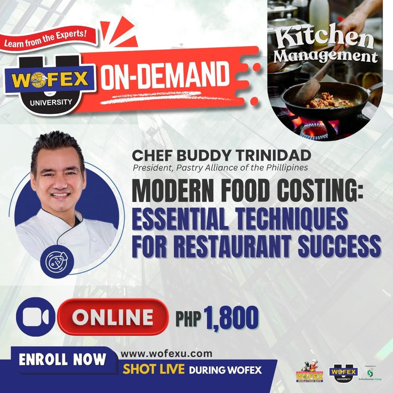 Modern Food Costing: Essential Techniques for Restaurant Success(On-demand)