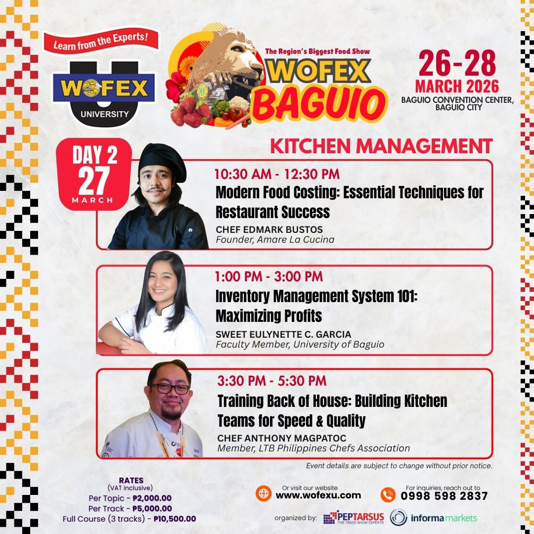 WOFEX University Seminars in WOFEX Baguio 2026