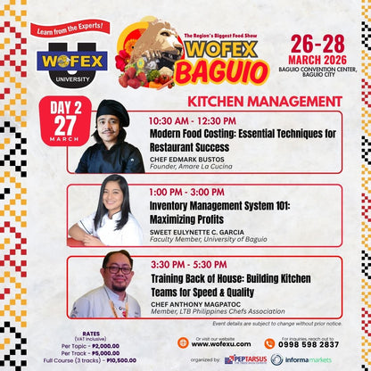 WOFEX University Seminars in WOFEX Baguio 2026