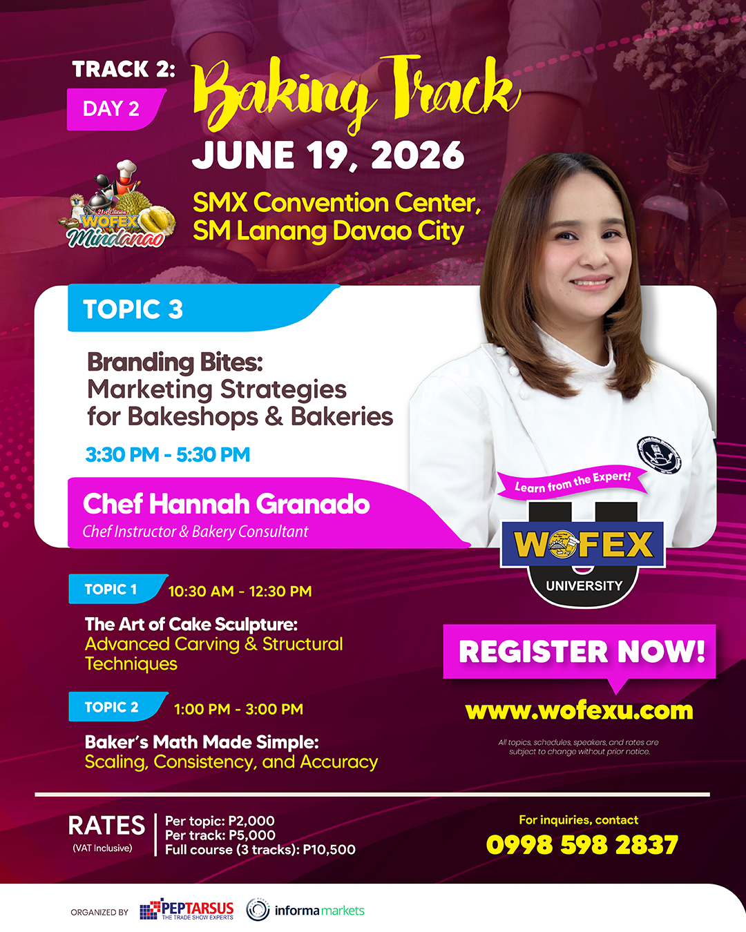 WOFEX University Seminars in WOFEX Davao 2026
