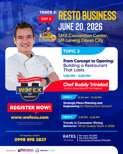WOFEX University Seminars in WOFEX Davao 2026