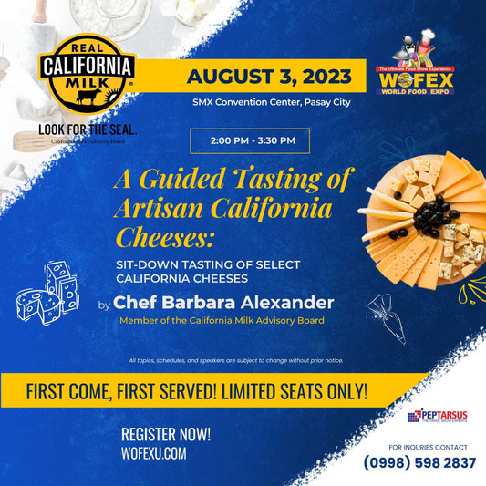 A Guided Tasting of Artisan California Cheeses