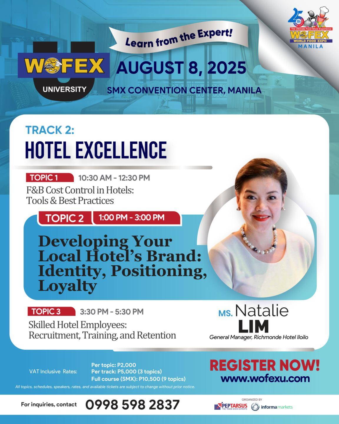 WOFEX University Seminars (SMX Convention Center)