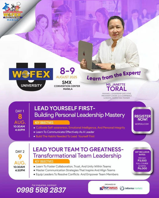 Self-development Track WOFEX Manila 2025