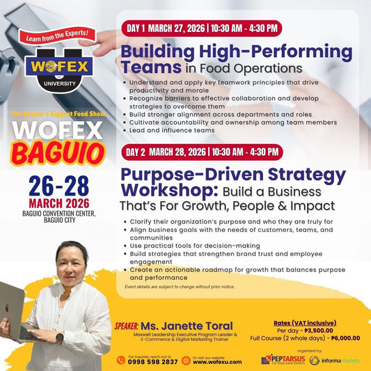 Self-development Track in WOFEX Baguio 2026
