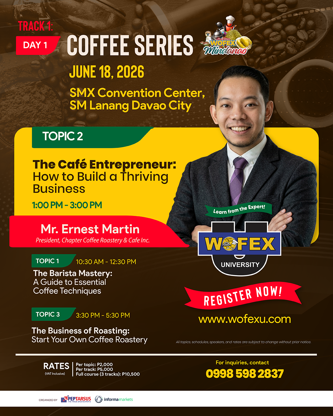 WOFEX University Seminars in WOFEX Davao 2026