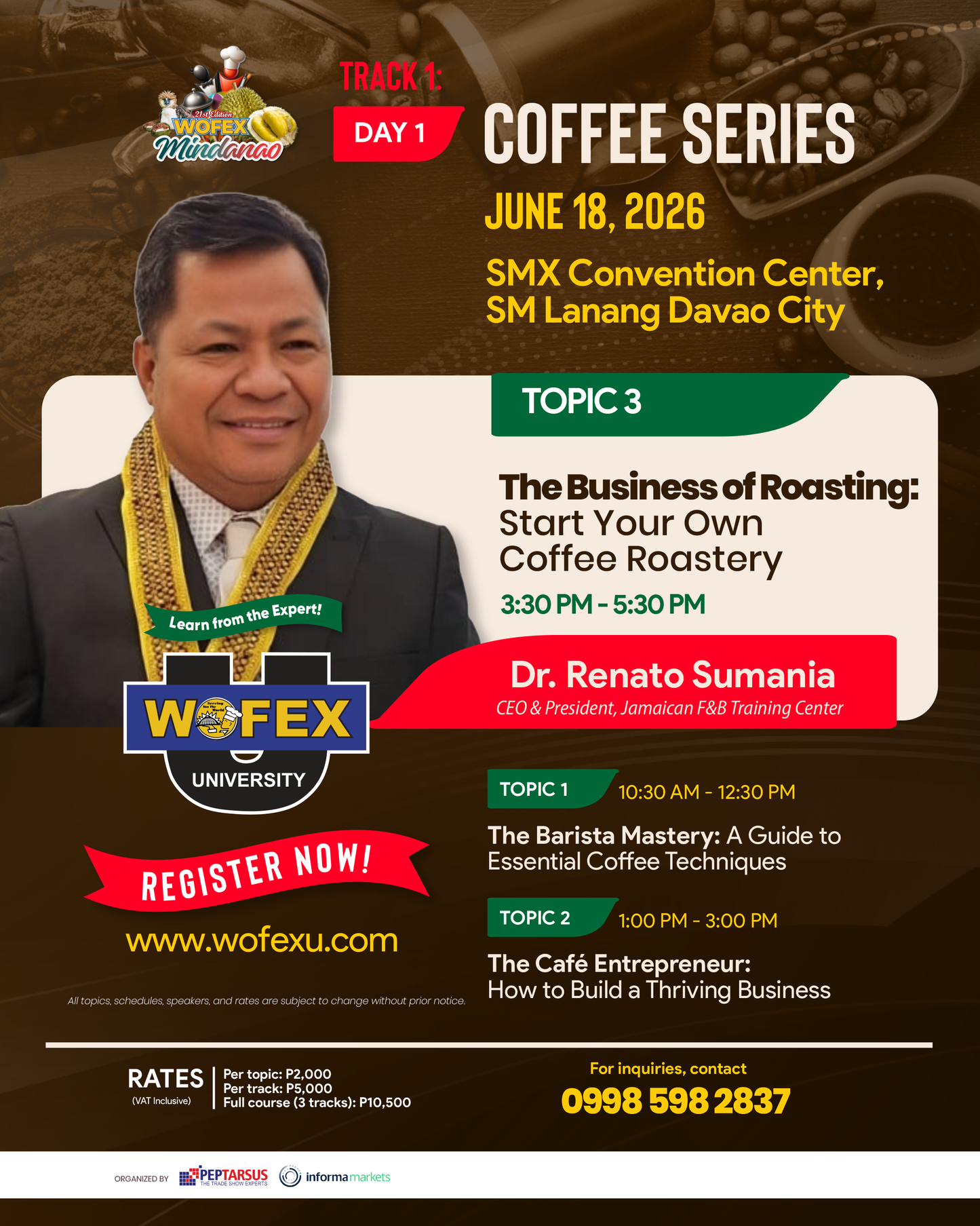 WOFEX University Seminars in WOFEX Davao 2026