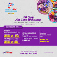 Load image into Gallery viewer, 3D Jelly Art Cake Workshop - Whole Day Workshop
