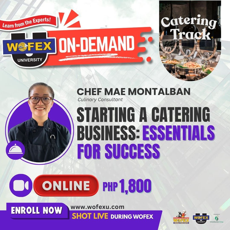 Starting a Catering Business: Essentials for Success(On-Demand)