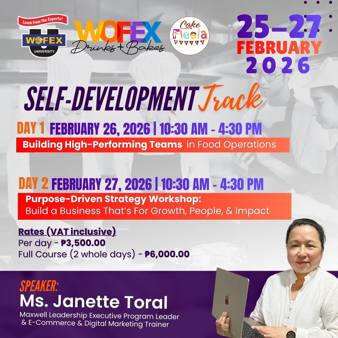 Self-development Track in WOFEX U Drinks 2026