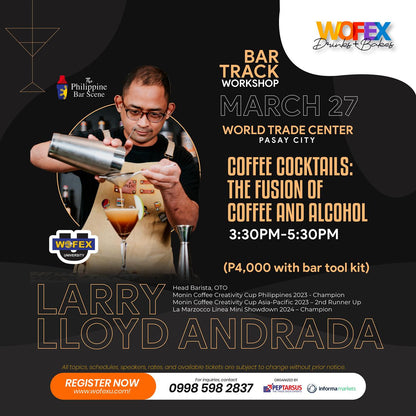 Bar Track (Hands-on Workshop) WOFEX Drinks 2025