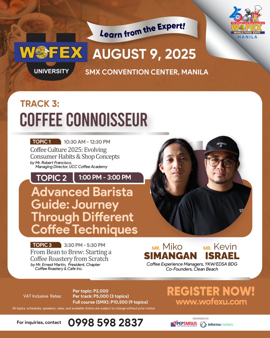 WOFEX University Seminars (SMX Convention Center)