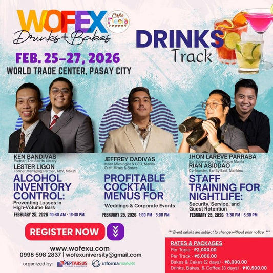 WOFEX University Seminars in WOFEX Drinks 2026
