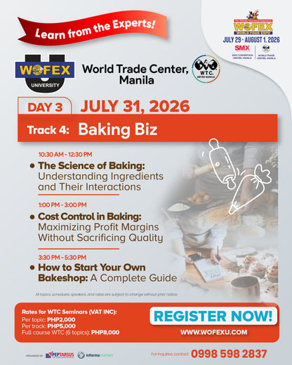 WOFEX University Seminars in WOFEX Manila (WTC)