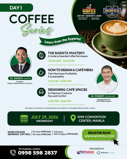 WOFEX University Seminars in WOFEX Manila (SMX)
