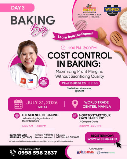 WOFEX University Seminars in WOFEX Manila (WTC)