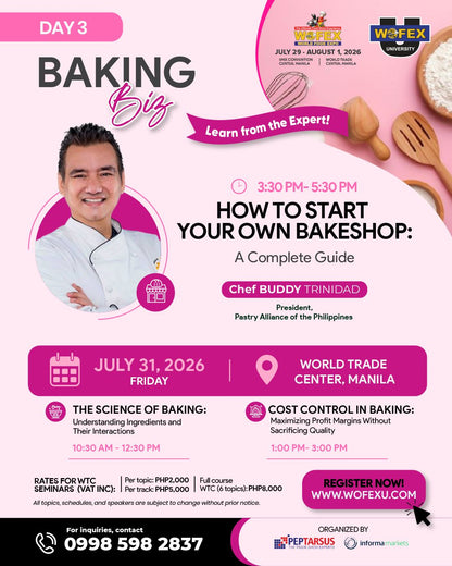 WOFEX University Seminars in WOFEX Manila (WTC)