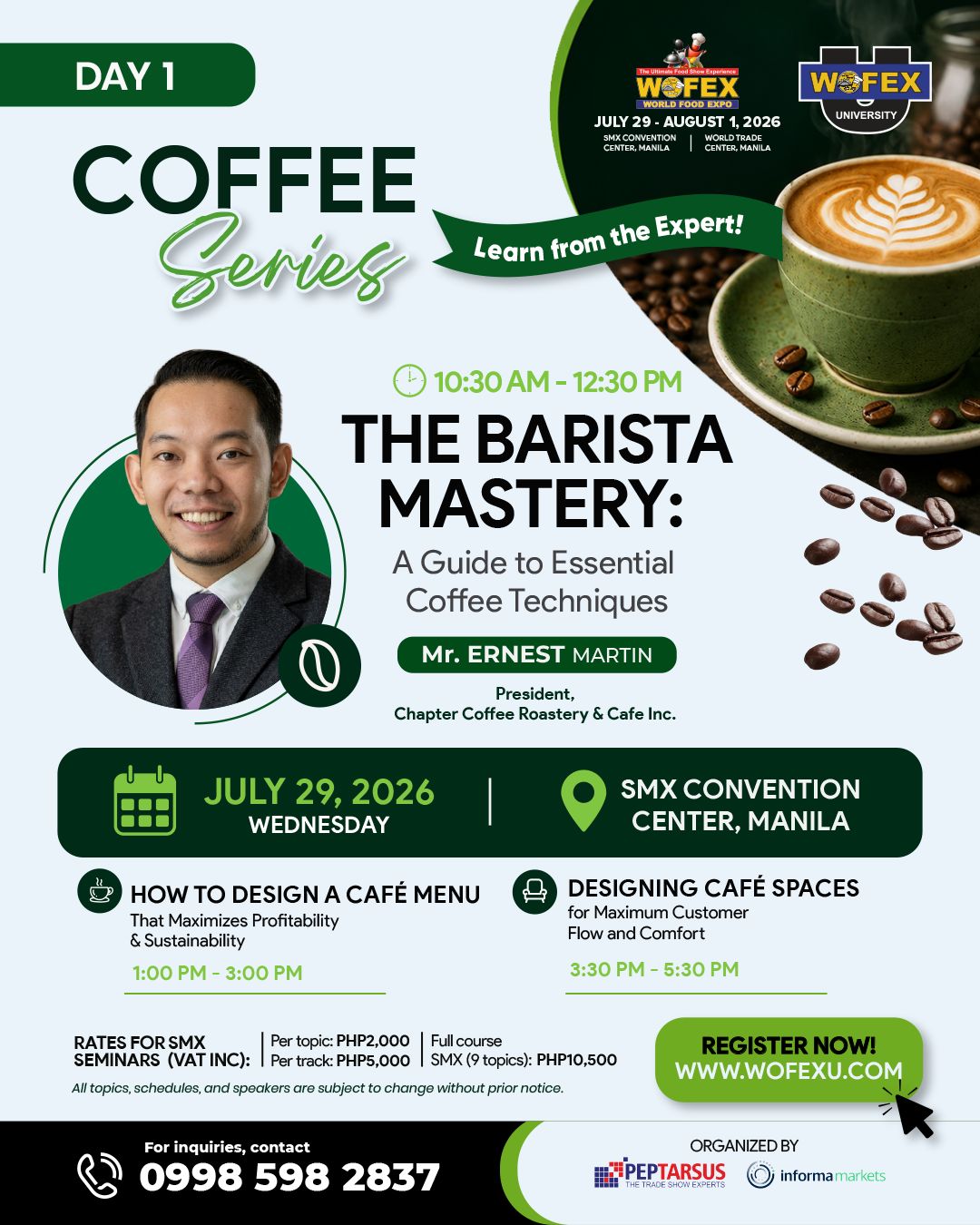 WOFEX University Seminars in WOFEX Manila (SMX)