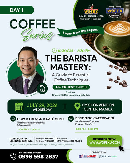 WOFEX University Seminars in WOFEX Manila (SMX)