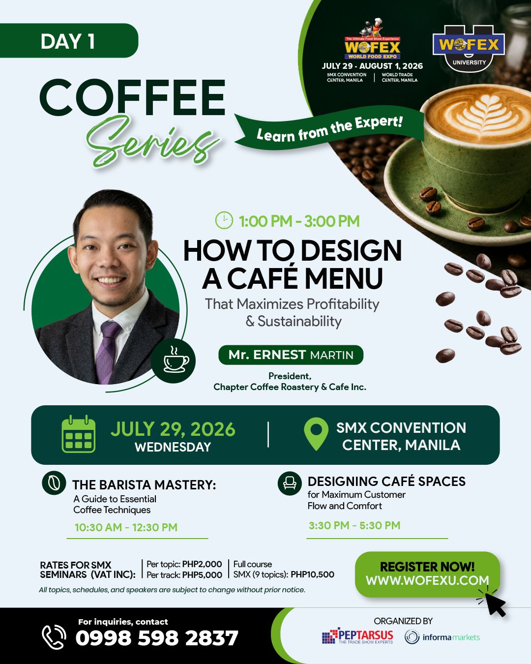 WOFEX University Seminars in WOFEX Manila (SMX)