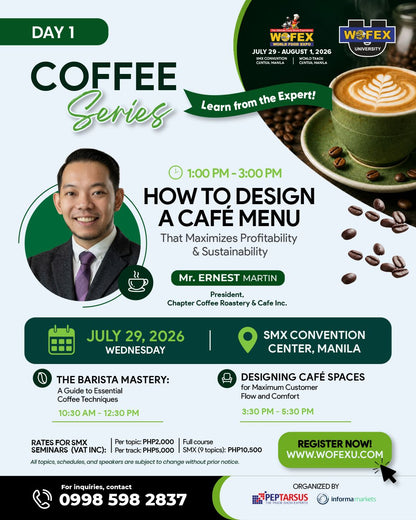 WOFEX University Seminars in WOFEX Manila (SMX)