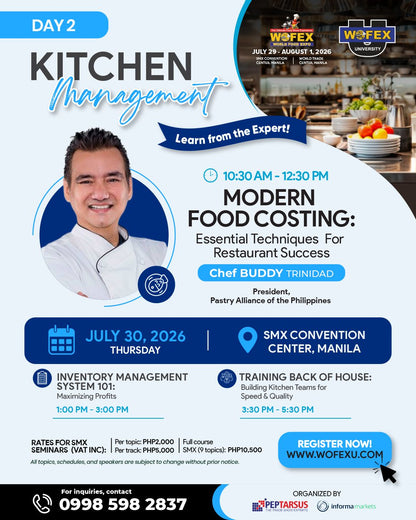 WOFEX University Seminars in WOFEX Manila (SMX)