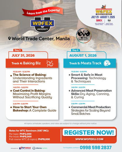 WOFEX University Seminars in WOFEX Manila (WTC)