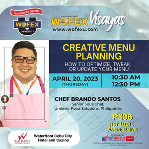 Foodservice and Food Business Seminars in Cebu