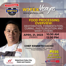 Load image into Gallery viewer, Foodservice and Food Business Seminars in Cebu
