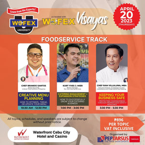 Foodservice and Food Business Seminars in Cebu