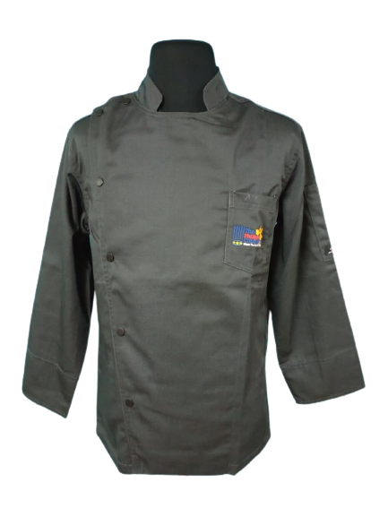 CHEF JACKET BLACK/COLORED