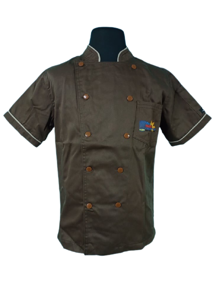CHEF JACKET BLACK/COLORED