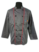 Load image into Gallery viewer, CHEF JACKET BLACK/COLORED
