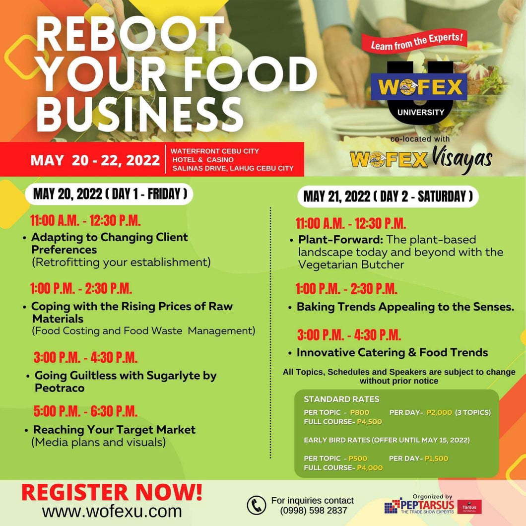 Reboot Your Food Business