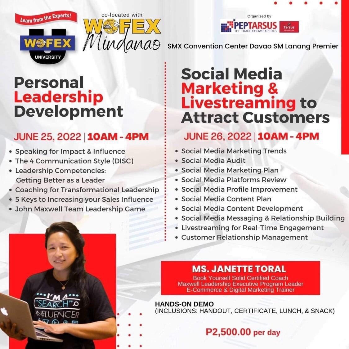 Personal Leadership Development and Social Media Marketing